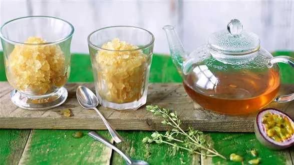 Granita herbaciana z marakują