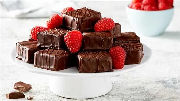 Puszyste pianki w czekoladzie