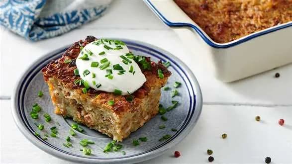 Babka ziemniaczana z boczkiem