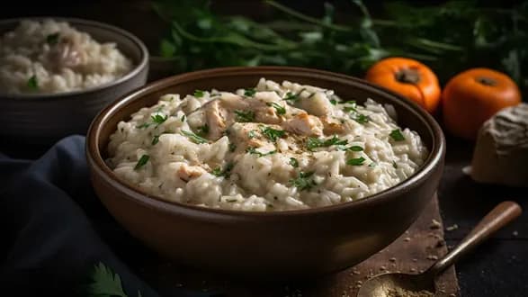 Risotto z kurczakiem