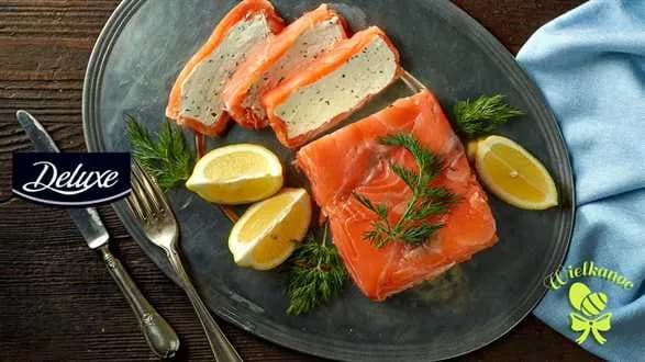 Terrina z łososia z serem feta