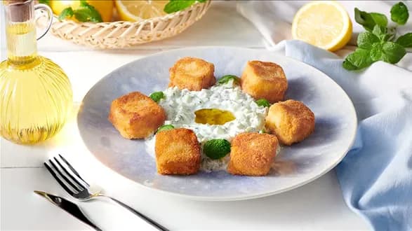 Nuggetsy z halloumi