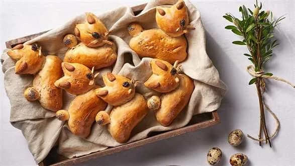 Bułeczki wielkanocne