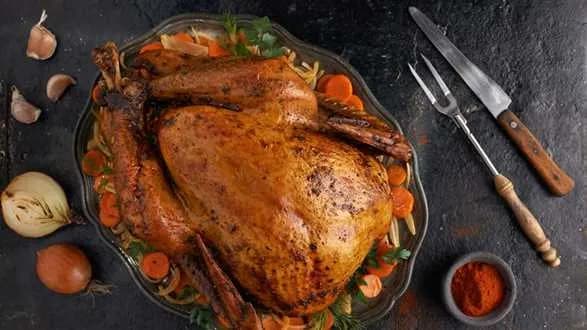 Pieczony indyk cajun