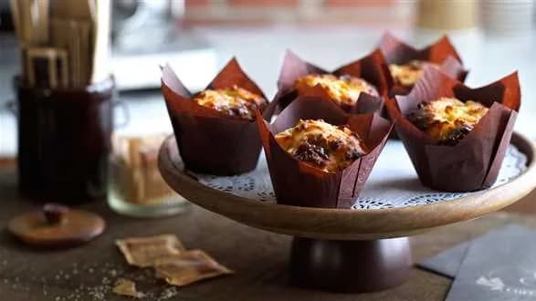 Muffiny jabłkowe z karmelem