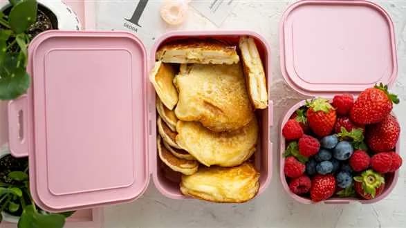 Pancakesy faszerowane jabłkiem