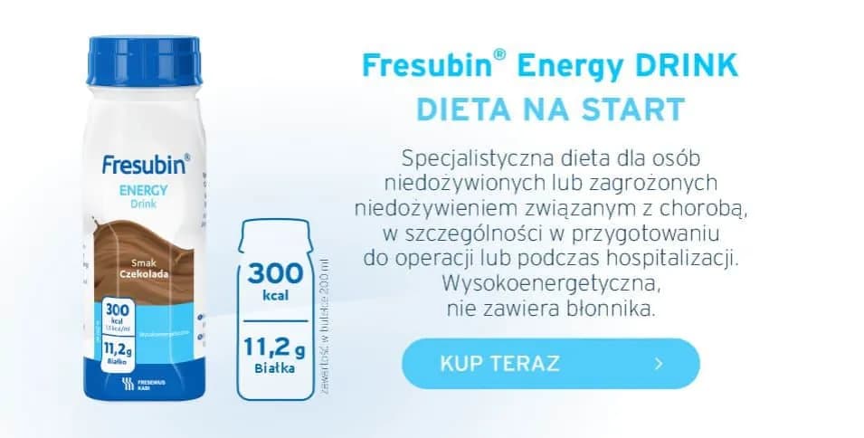 Fresubin energy drink dla kogo? Kluczowe informacje dla pacjentów Fresubin energy drink dla kogo? Kluczowe informacje dla pacjentów