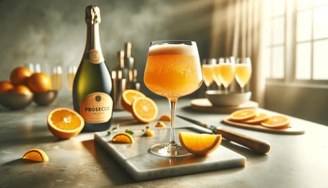 Najlepszy przepis na pomarańczowy drink z prosecco, który zachwyci Najlepszy przepis na pomarańczowy drink z prosecco, który zachwyci