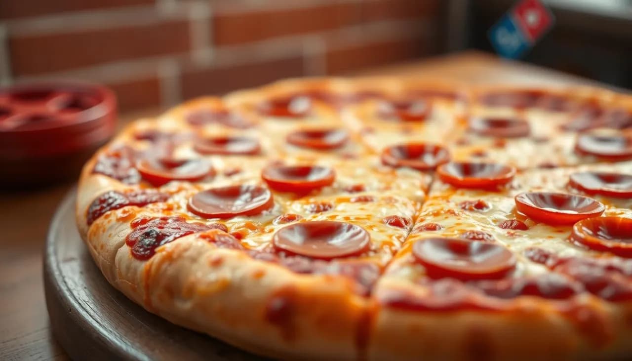 Średnia pizza Domino's ile cm? Odkryj jej zaskakujący rozmiar! Średnia pizza Domino's ile cm? Odkryj jej zaskakujący rozmiar!