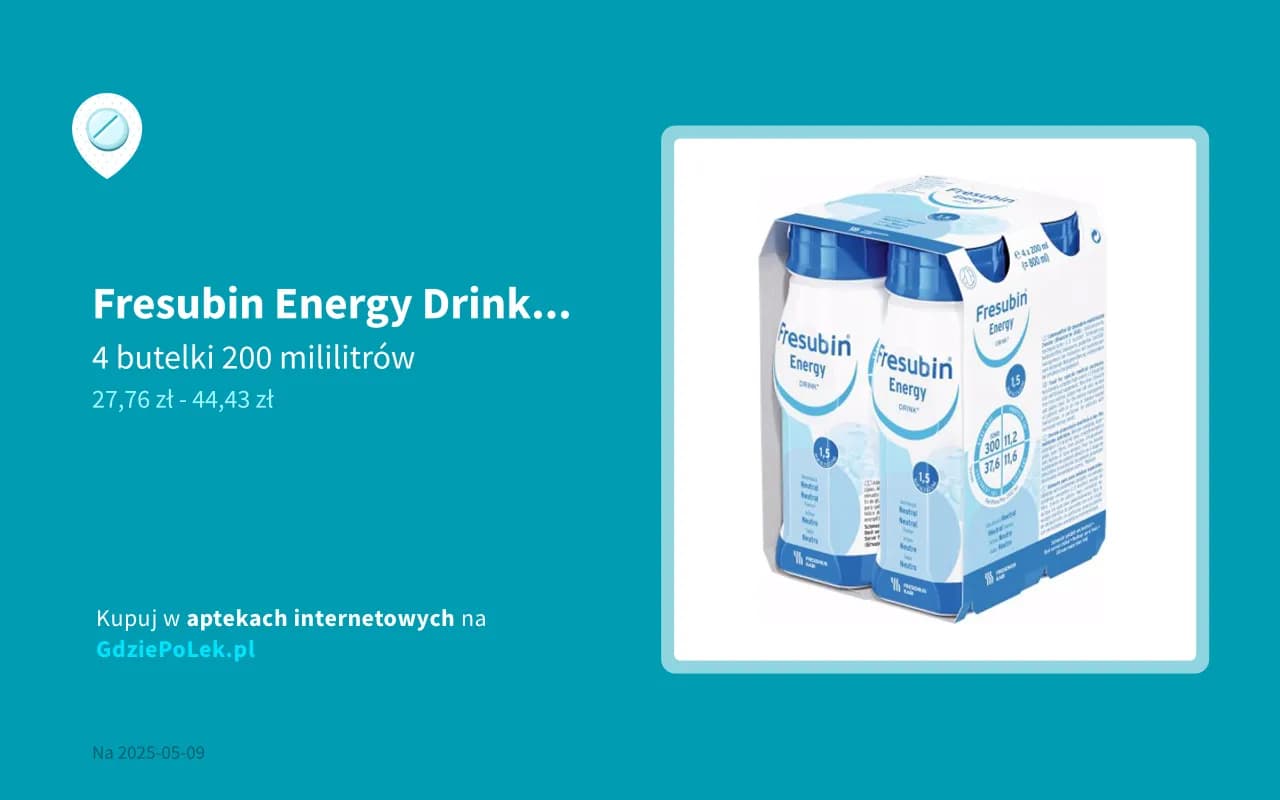 Gdzie kupić Fresubin Energy Drink? Sprawdź najlepsze oferty teraz Gdzie kupić Fresubin Energy Drink? Sprawdź najlepsze oferty teraz